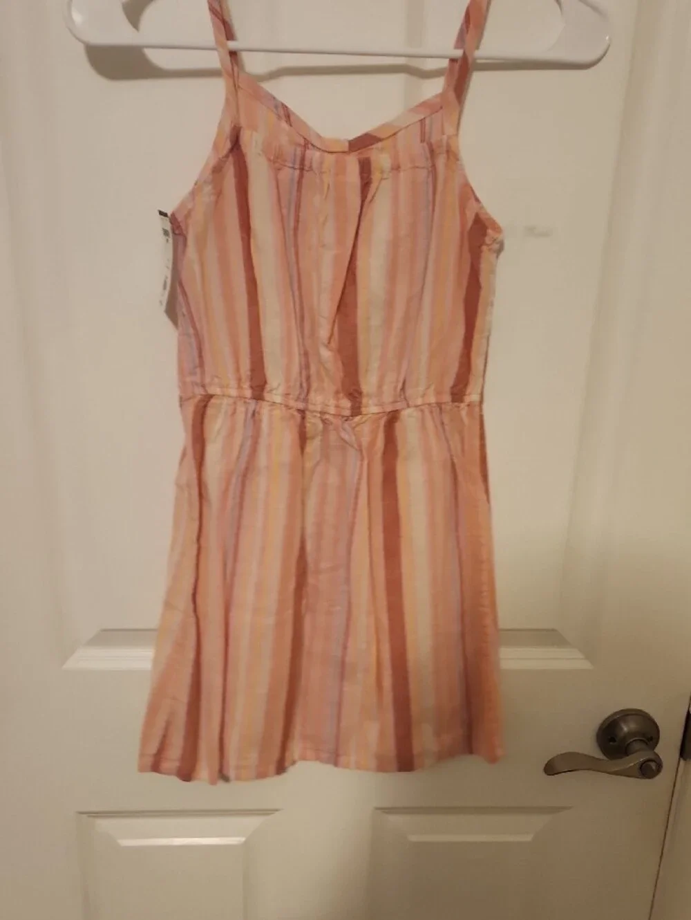 OshKosh B'gosh Pink & Cream Striped Sundress